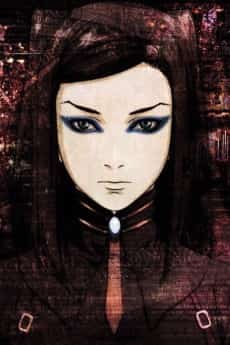 Ergo Proxy anime cover featuring a dark cyberpunk character portrait