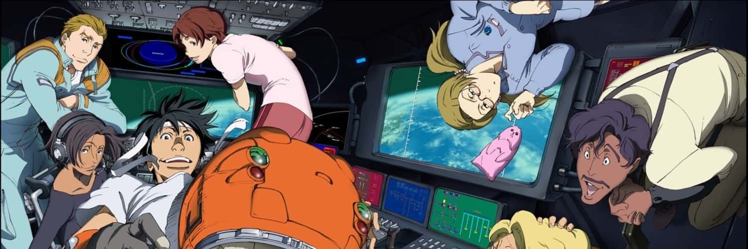 Planetes space station banner introducing overlooked sci-fi anime for worldwide viewers